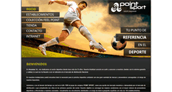 Desktop Screenshot of point-sport.com